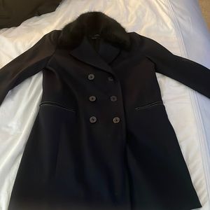 French Connection navy coat